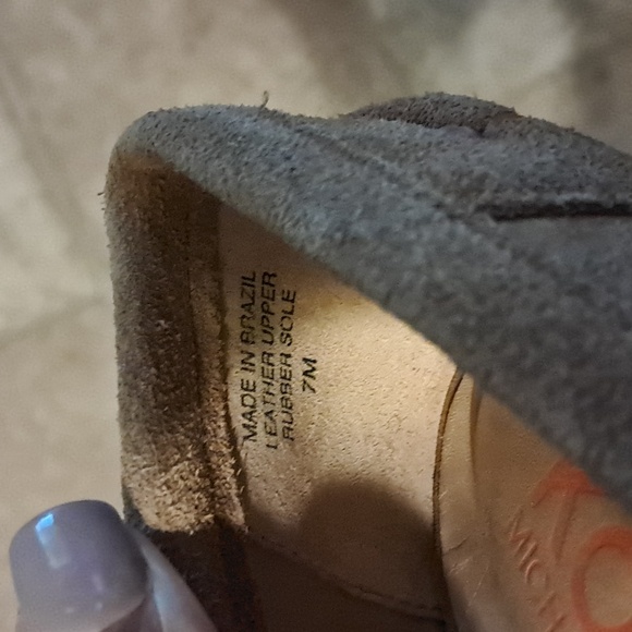 Michael Kors Suede Loafer Pumps Size 7 - Picture 7 of 8